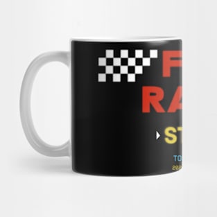 F-1 Race game: START! Mug